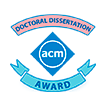 ACM Doctoral Dissertation Award